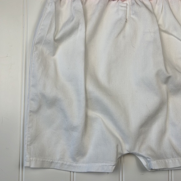 Chant de Joie White and Pink Knit Romper Size 12-18 Months - Picture 11 of 12